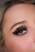 Load image into Gallery viewer, fake lashes, makeup, falsies, eye makeup, rave makeup, festival makeup, beauty, splashes lashes, false lashes, butterfly makeup, euphoria makeup,best makeup, makeup trends, best beauty products, tiktok lashes, viral tiktok lashes, best fake lashes, bat lash, bat lashes
